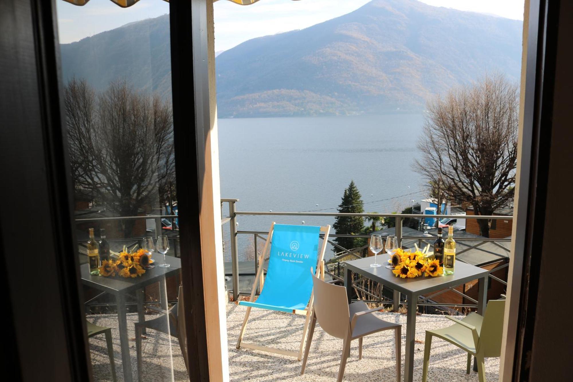 Lakeview Cannobio Camping & Resort Bagian luar foto