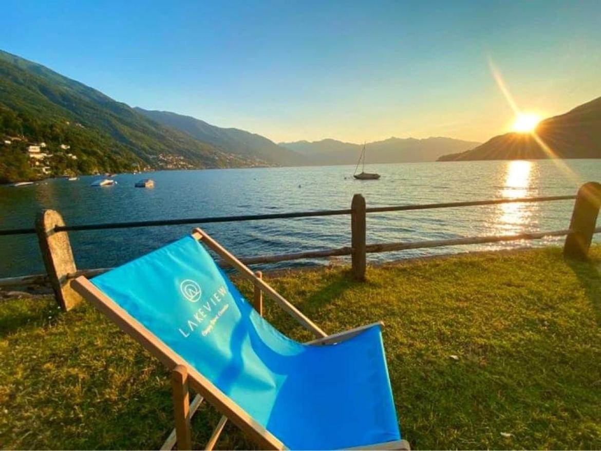 Lakeview Cannobio Camping & Resort Bagian luar foto