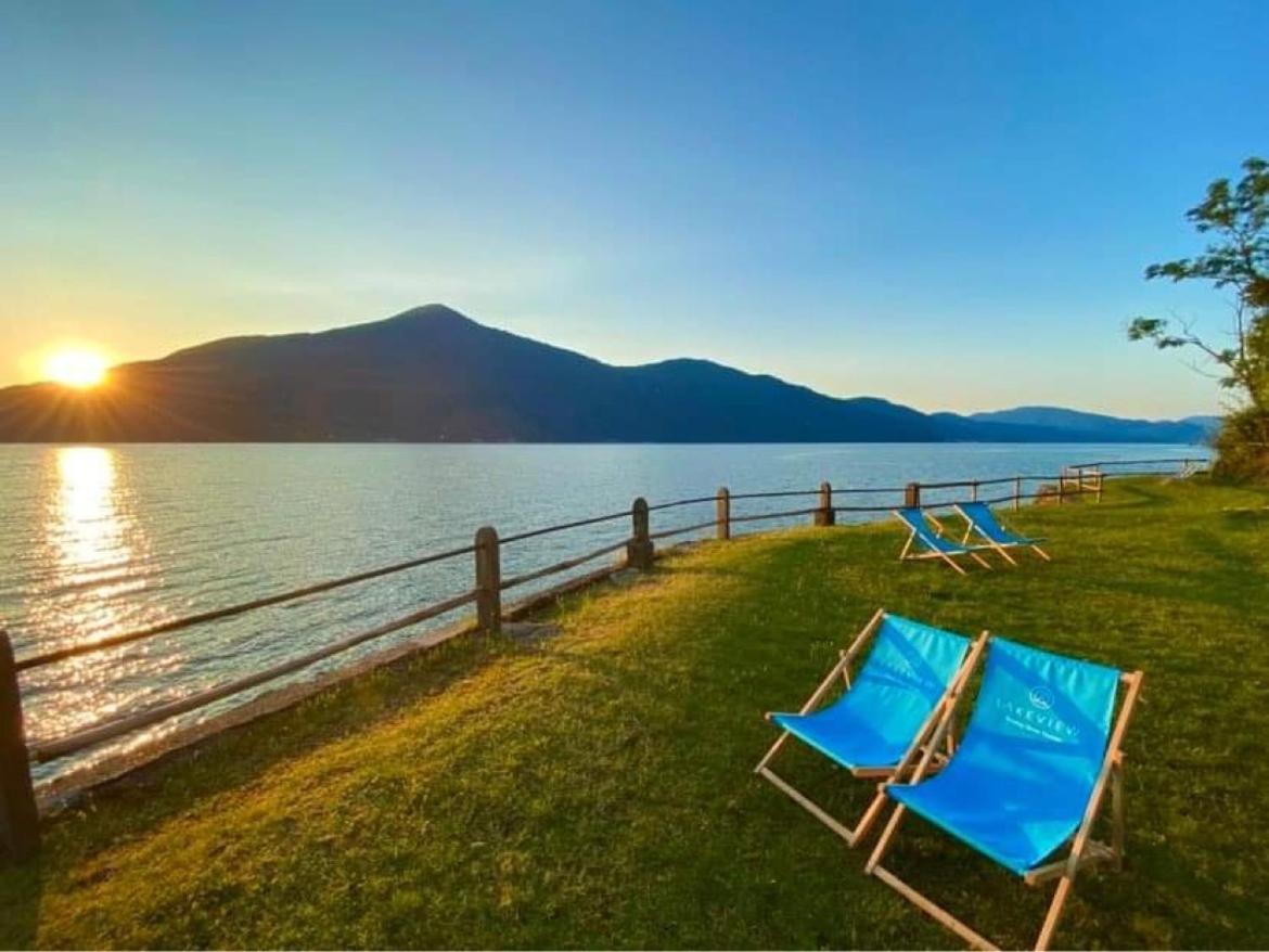 Lakeview Cannobio Camping & Resort Bagian luar foto