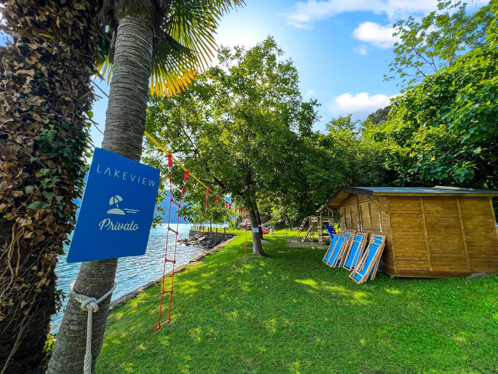 Lakeview Cannobio Camping & Resort Bagian luar foto