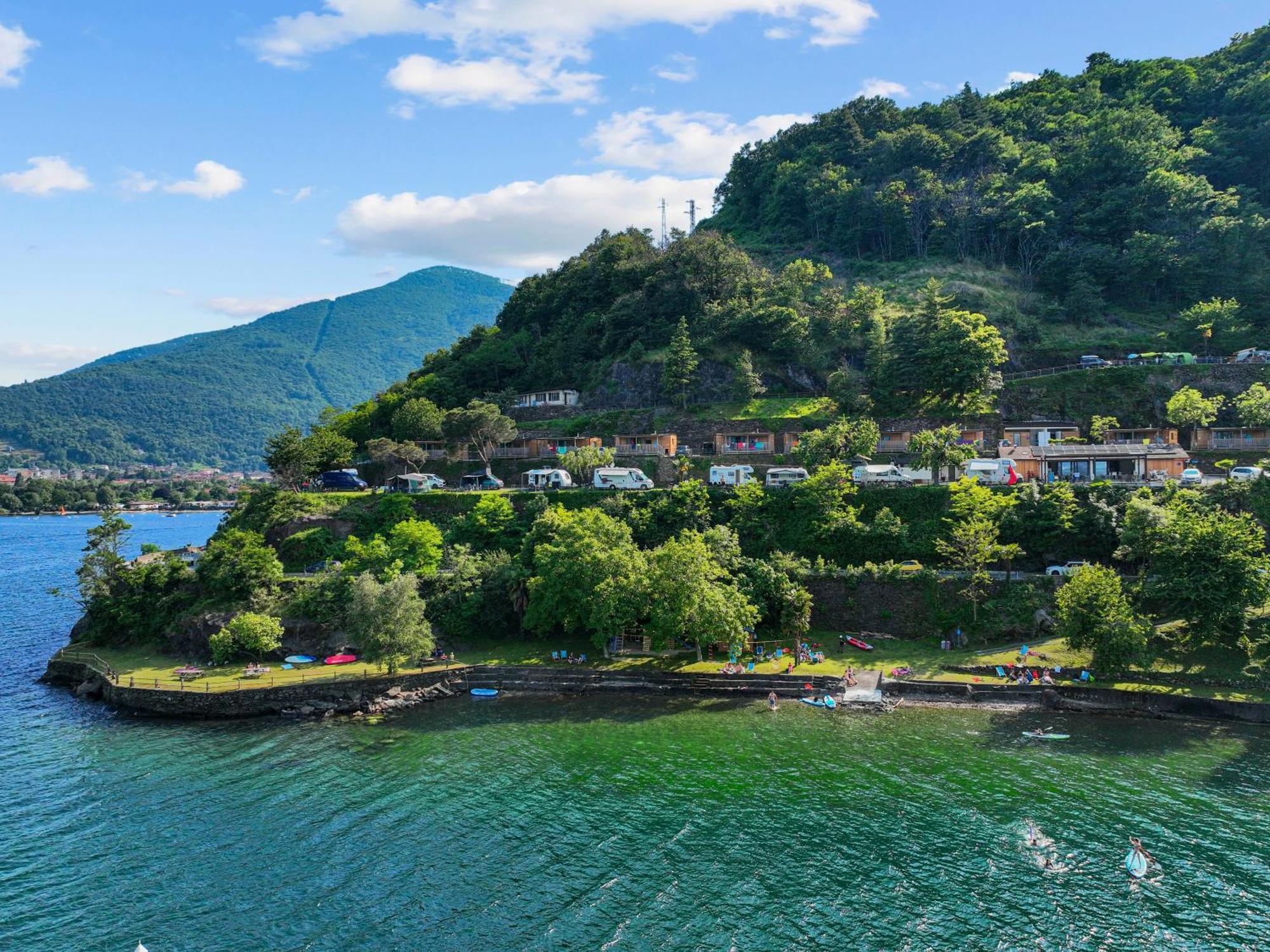 Lakeview Cannobio Camping & Resort Bagian luar foto